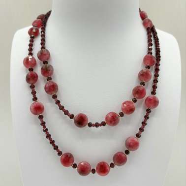 Collier sautoir Ruby