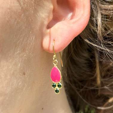 Boucles d'oreilles Guava